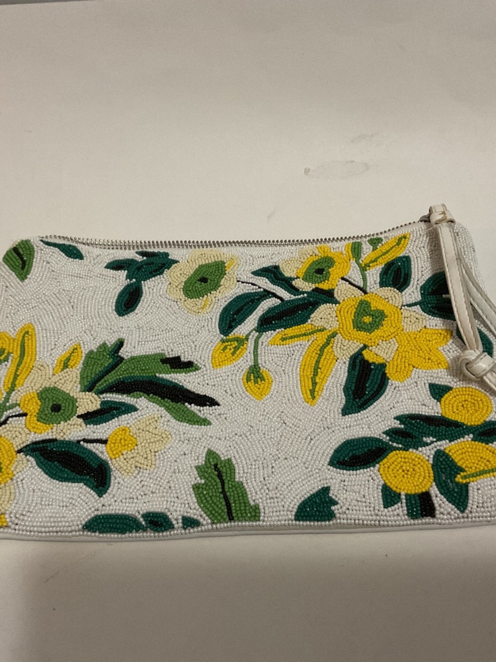 Sam Edelman Abigail Hand Beaded Clutch